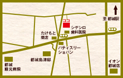 アムリタへの道案内地図